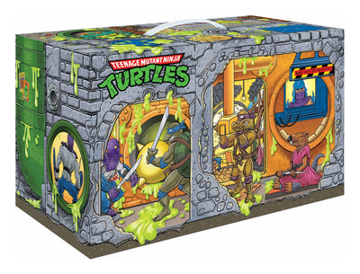 TMNT Retro Rotocast Sewer Lair PX Exclusive 6PC Set