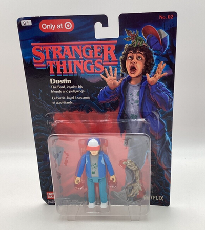 Stranger Things Dustin Action Figure #02 w/ Demogorgon BAF (Target Exclusive)
