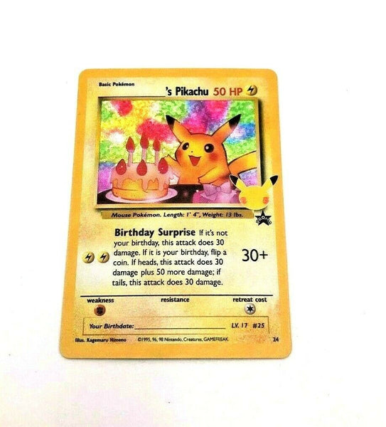 Happy Birthday Pikachu Pokemon 25th Anniversary Celebrations Happy Birthday Pikachu Pokemon 25th Anniversary Celebrations