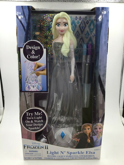 Disney Frozen 2 Light N' Sparkle Elsa Figure