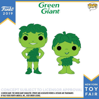 Green Giant Ad Icon Funko Pop BUNDLE