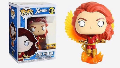 Dark Phoenix with Flames Funko Pop