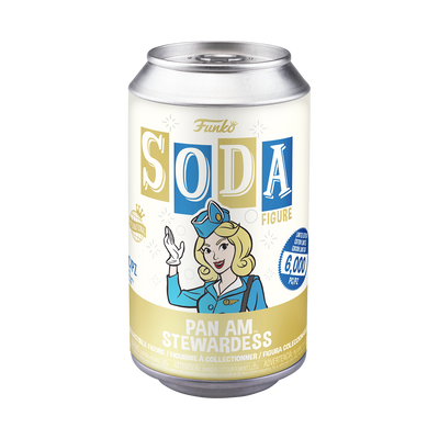 Funko Vinyl Soda - Pan Am - Stewardess (IE)