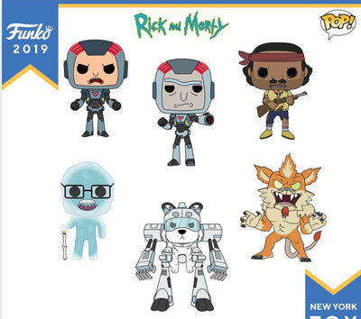 Rick And Morty Funko Pops