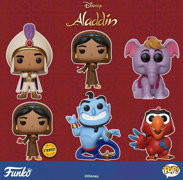 Aladdin Funko Pop BUNDLE with CHASE
