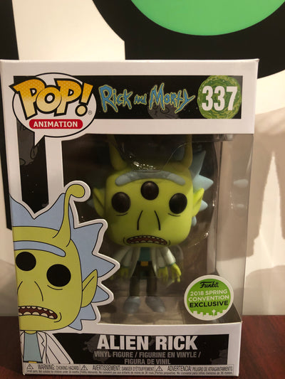Funko Pop! Animation - Rick and Morty - Alien Rick (2018 Spring Convention Exclusive)