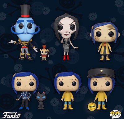 Coraline Funko Pop BUNDLE with CHASE
