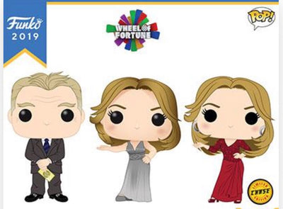 Wheel of Fortune Funko Pop BUNDLE with CHASE