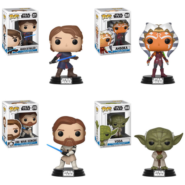 Starwars funko outlet pop clone wars bundle