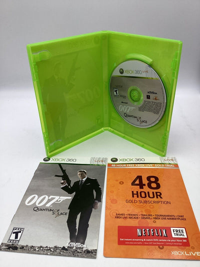 007 Quantum of Solace Xbox 360 Video Game