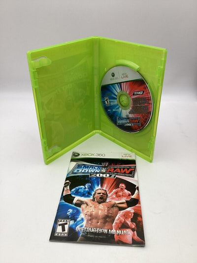 WWE Smackdown vs. Raw 2007 Xbox 360 Video Game