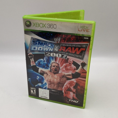 WWE Smackdown vs. Raw 2007 Xbox 360 Video Game