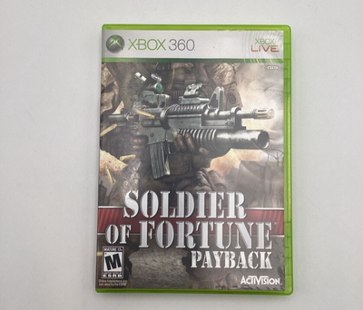 Soldier of Fortune: Payback Xbox 360 Video Game