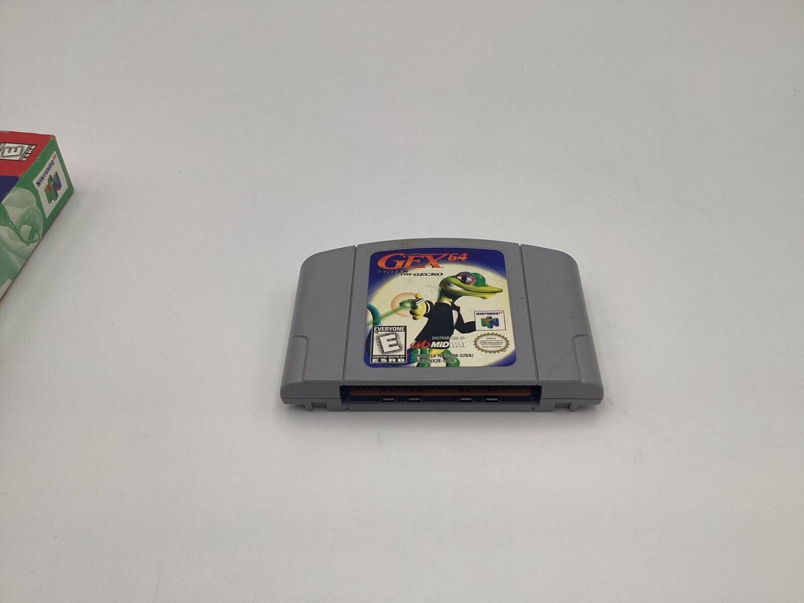 Gex 64 Nintendo 64 N64 Game, Manual, Box