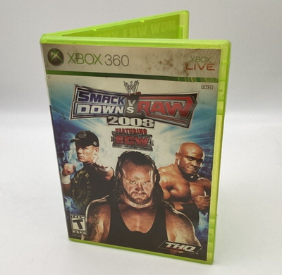 WWE SmackDown vs. Raw 2008 Featuring ECW Xbox 360 Video Game