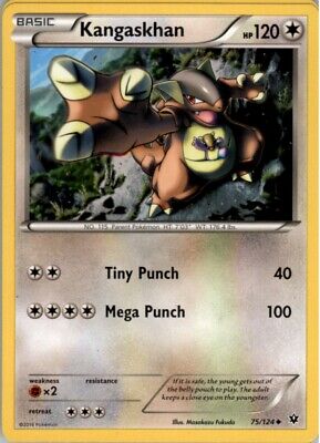 Pokemon 2016 XY - Fates Collide Kangaskhan Basic/Uncommon #75
