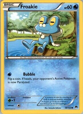 Pokemon 2016 XY - BREAKpoint Froakie Basic/Common #38