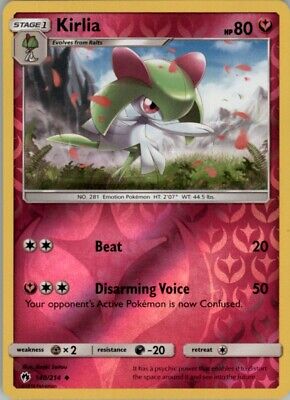 Pokemon 2019 Sun & Moon - Lost Thunder Kirlia Stage 1/Uncommon #140