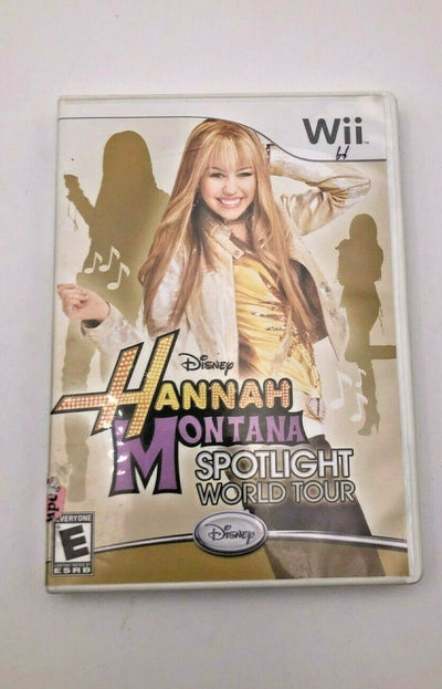 Hannah Montana Spotlight World Tour Nintendo Wii Video Game