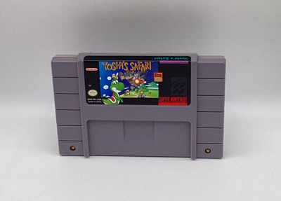 Yoshi's Safari SNES Video Game