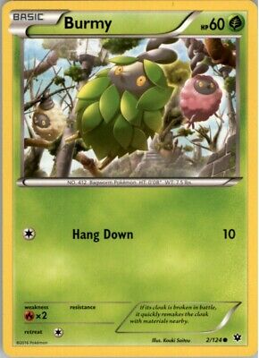 Pokemon 2016 XY - Fates Collide Burmy Basic/Common #2