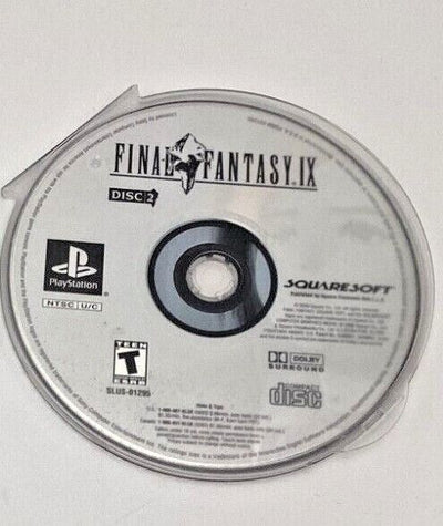 Final Fantasy IX Disc 2 PS1 Video Game (Disc Only)
