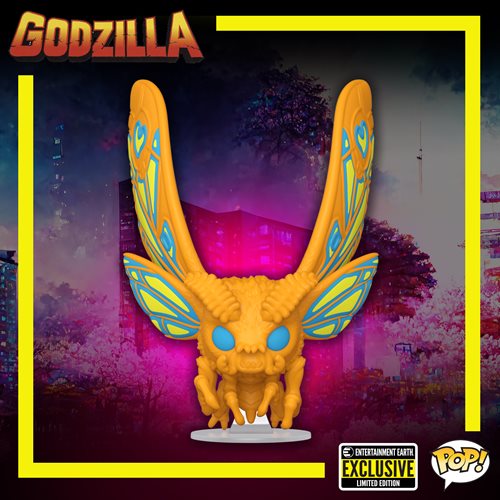 Funko Pop! Movies Godzilla Mothra (Black Light) (Entertainment Ear