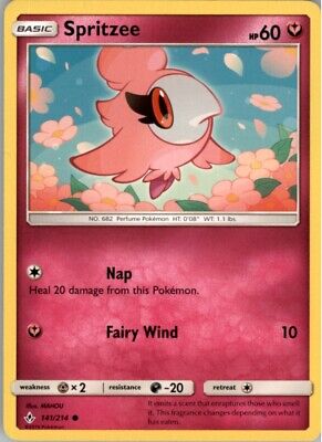 Pokemon 2019 Sun & Moon - Unbroken Bonds Spritzee Basic/Common #141