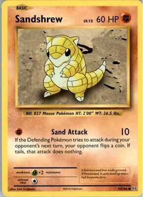 Pokemon 2000 Classic - Base Set 2 Sandshrew Basic/Common #91