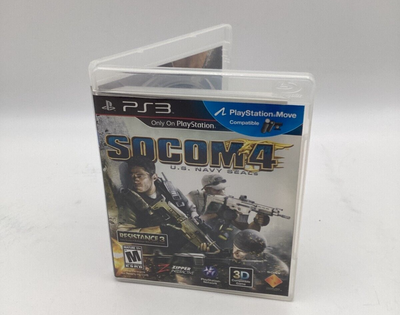 SOCOM 4: US Navy Seals PS3 Video Game