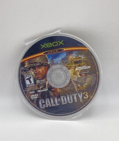 Call of Duty 3 Xbox Video Game (Disc Only)