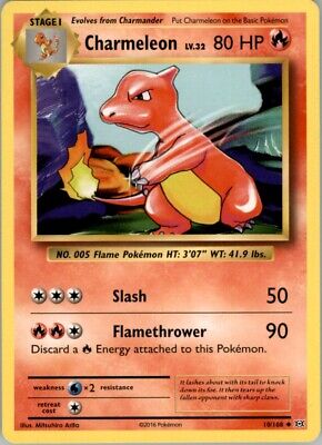 Pokemon 2016 XY - Evolutions Charmeleon Stage 1/Uncommon #10