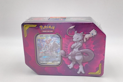 Pokemon Tag Team GX Tin Mewtwo & Mew