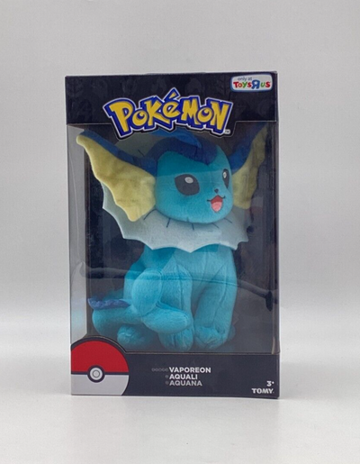 8" Vaporeon Pokemon Plush (Toys R Us Exclusive)