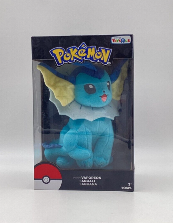 Pokémon plush popular Vaporeon Toys R Us Exclusive unopened.