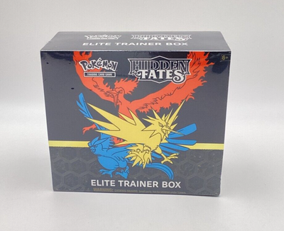 Pokemon Sun & Moon Hidden Fates Elite Trainer Box