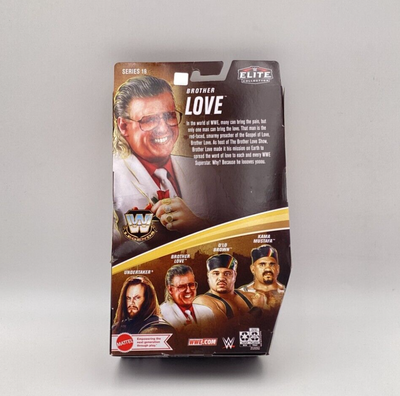 WWE Legends Elite Collection Series 19 Brother Love 6” Action Figure