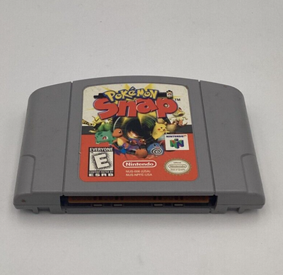 Pokemon Snap Nintendo 64 N64 Game, Manual, Box