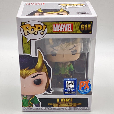 Funko Pop! Marvel - Loki (Comic Book Day) (PX Exclusive)