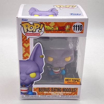 Funko Pop! Animation - Dragon Ball Super - Beerus (Eating Noodles) (Hot Topic Exclusive)