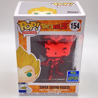 Funko Pop! Animation - Dragon Ball Z - Super Saiyan Vegeta (Red Chrome) (2019 Summer Convention Exclusive)