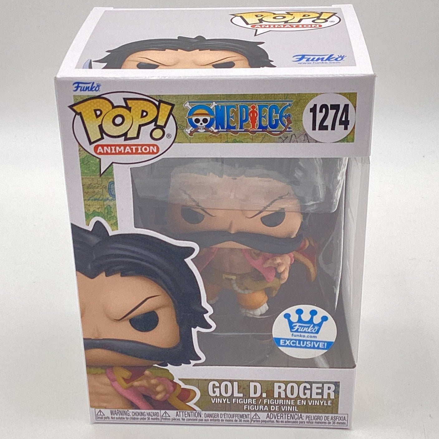  Funko Pop! Animation: One Piece - GOL D. Roger Non