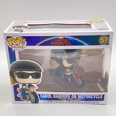 Funko Pop! Rides - Captain Marvel - Carol Danvers On Motorcycle