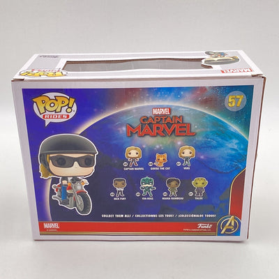 Funko Pop! Rides - Captain Marvel - Carol Danvers On Motorcycle