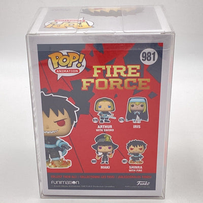 Funko Pop! Animation - Fire Force - Shinra With Fire