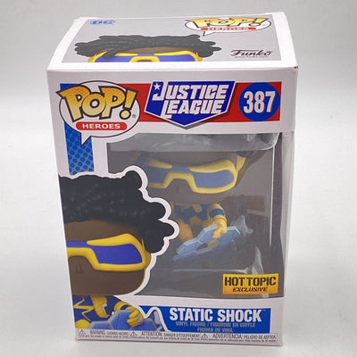 Funko Pop! Heroes - Justice League - Static Shock (Hot Topic Exclusive)
