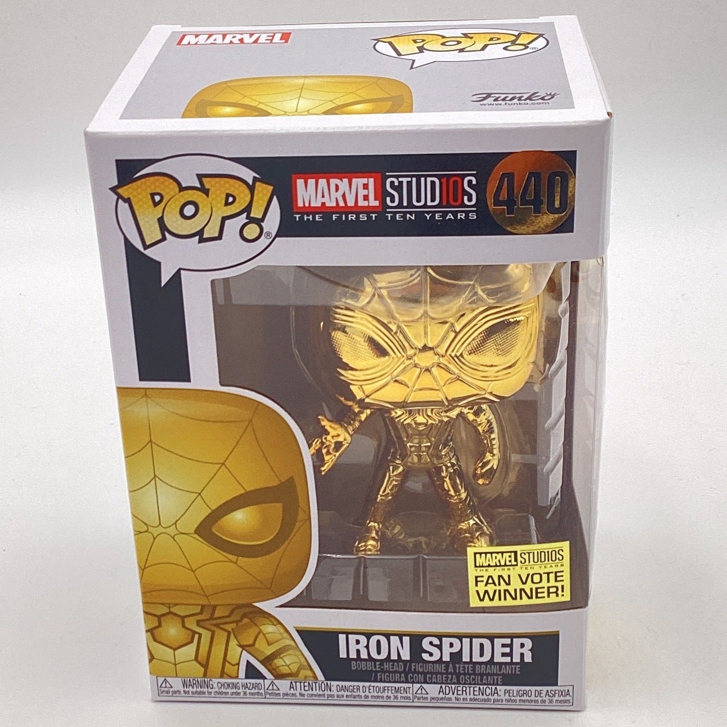 Iron spider best sale pop gold