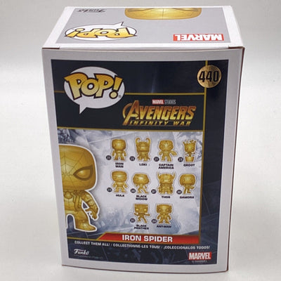 Funko Pop! Marvel Studios - Iron Spider (Gold Chrome)