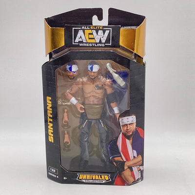 AEW Unrivaled Collection Series 4 Santana Action Figure