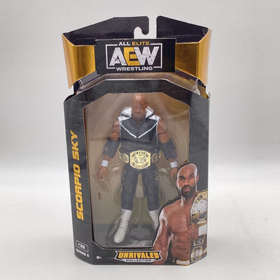 AEW Unrivaled Collection Series 5 Scorpio Sky Action Figure